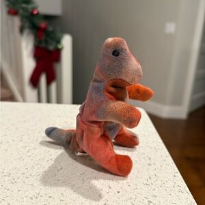 Rare REX dinosaur Ty Beanie Baby tagless